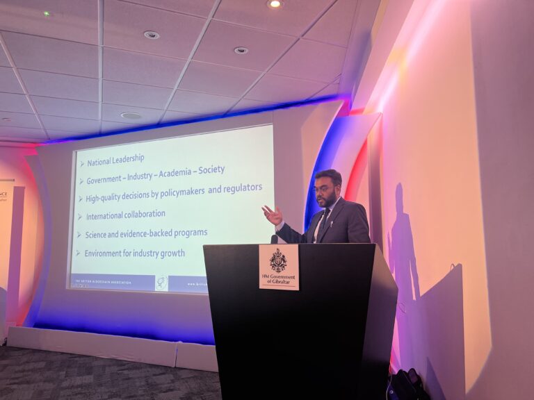 Prof Naqvi Keynote at Gibraltar DLT Event, Oct 2023
