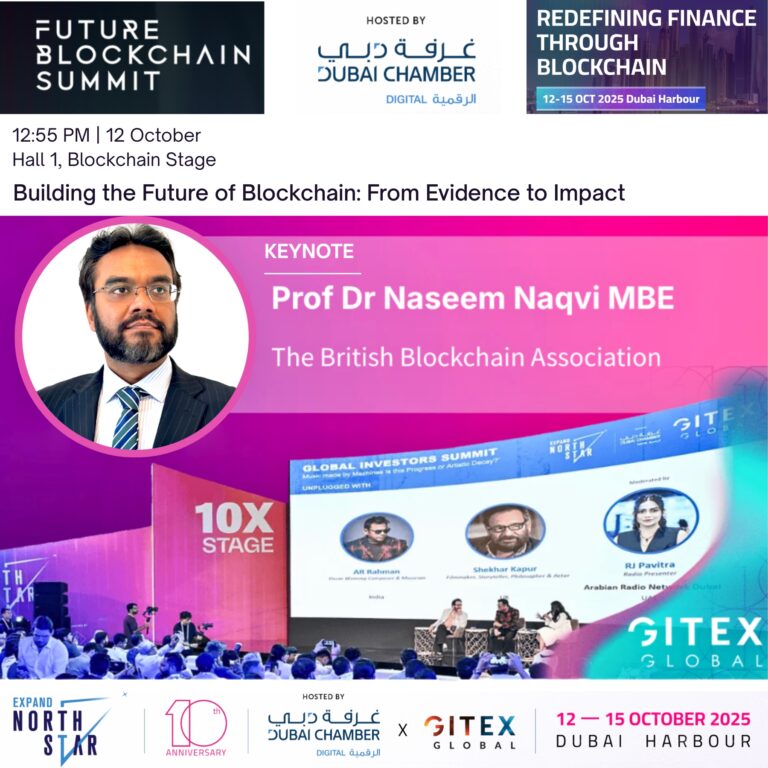 Dubai - Keynote - Future Blockchain Summit