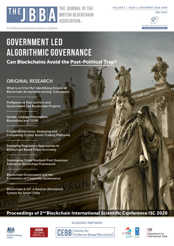 Cover Page THE JBBA 5th Edition May 2020