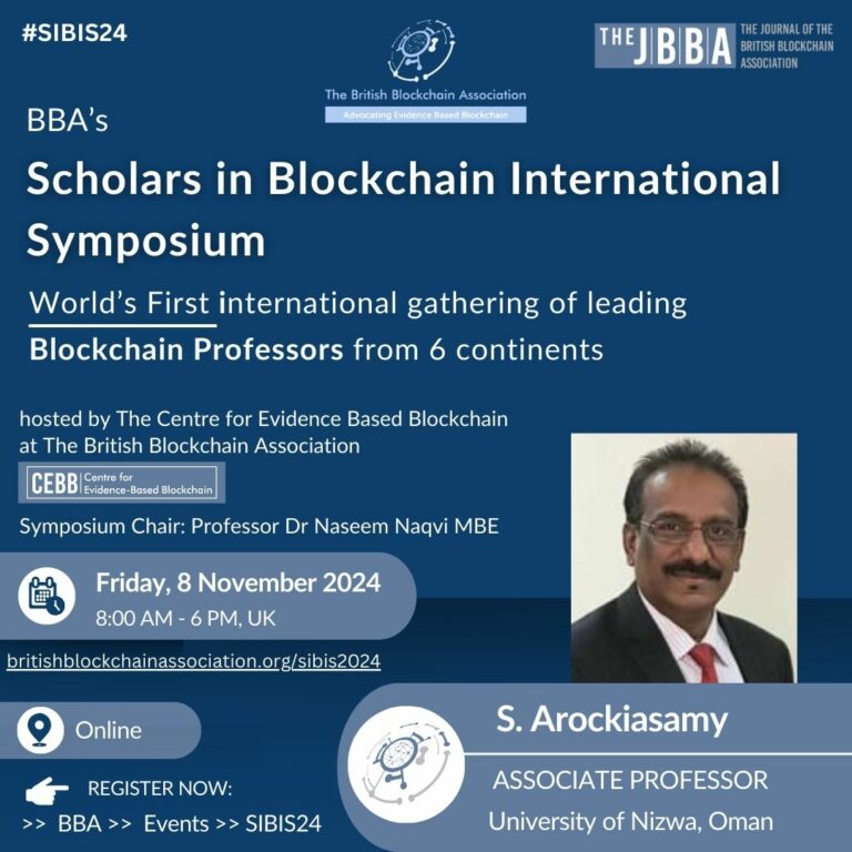 BBA SIBIS SUMMIT - S AROCKIASAMY